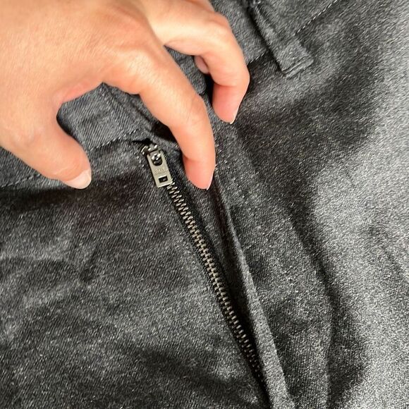 Club Monaco Womens Wool Cargo Pants Full Length Charcoal Size 30 - Picture 5 of 15